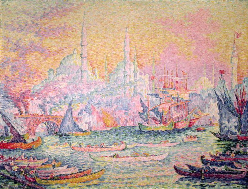 Paul Signac Istanbul China oil painting art